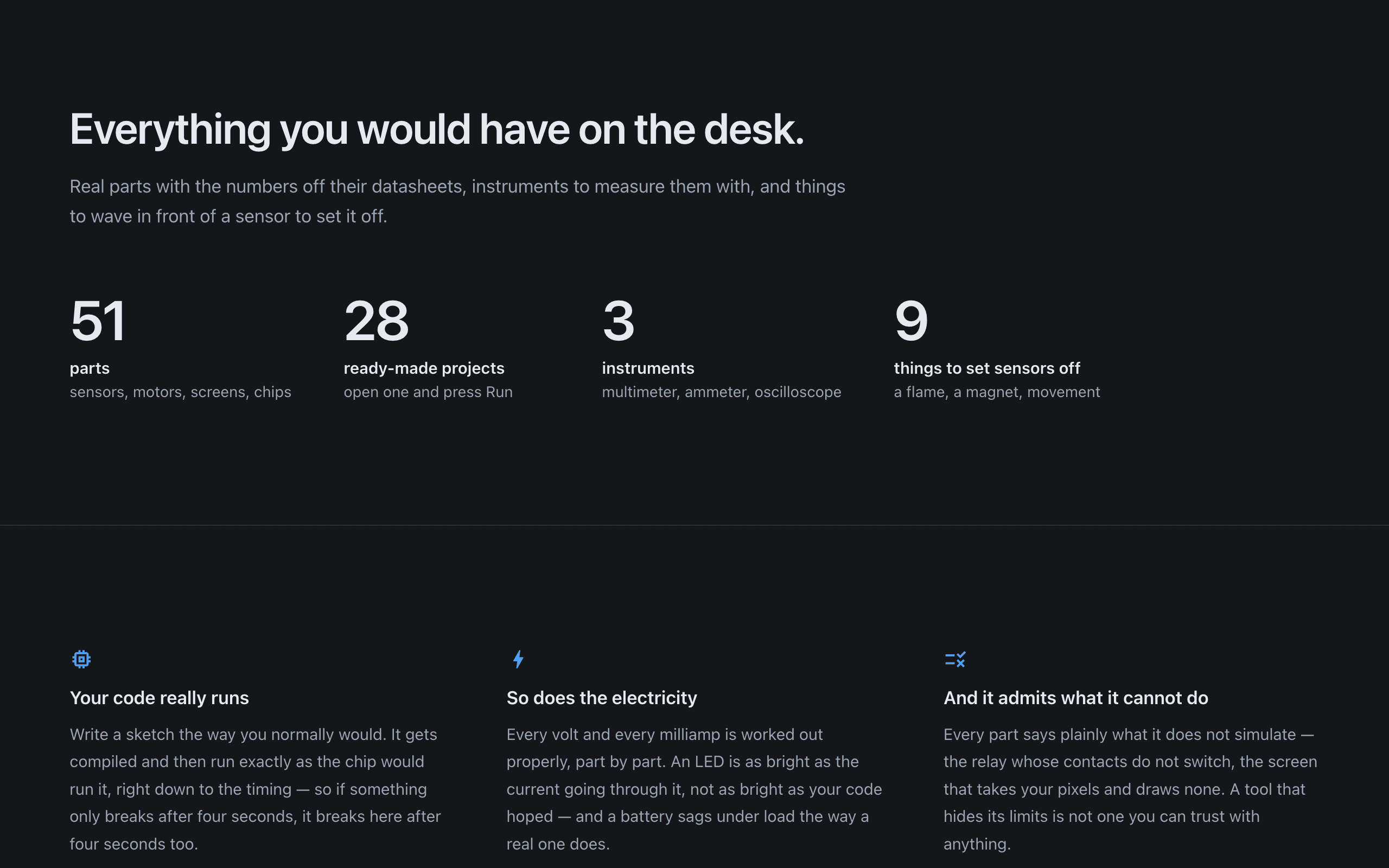 The rest of the bench — screenshot of RoboJourney